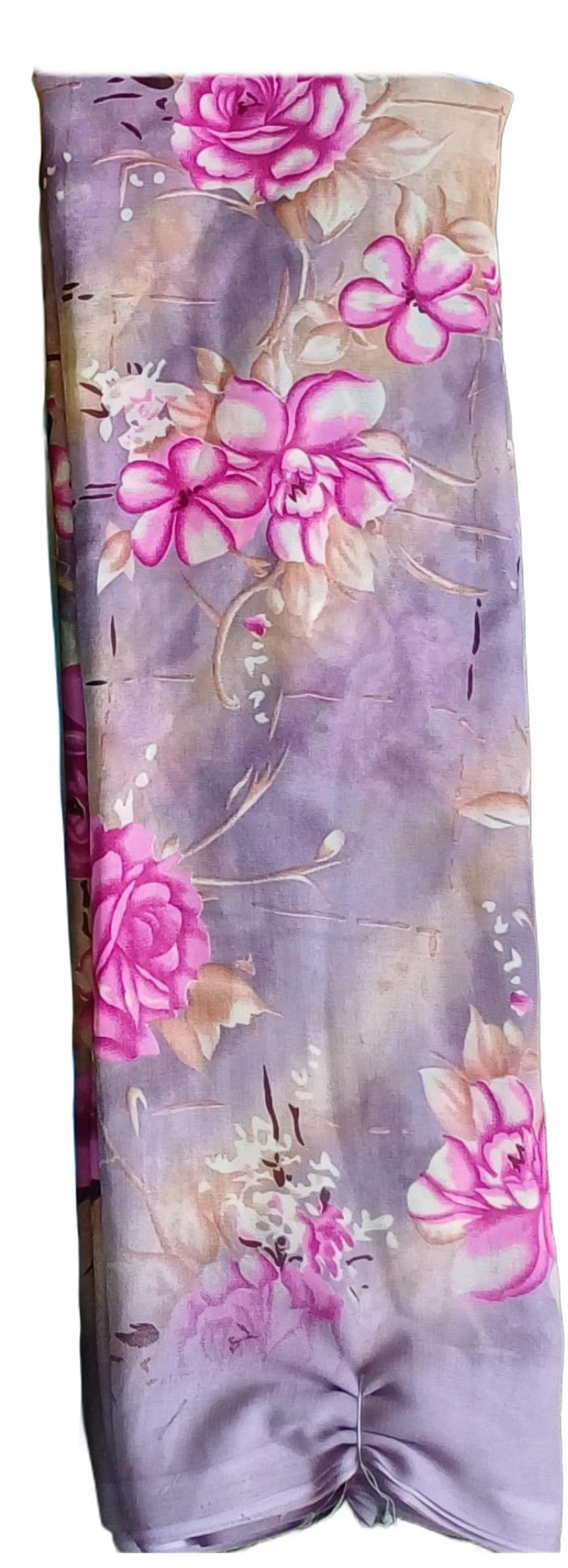 Reniyal(Heavy) Floral Printed Saree &ndash; SMARTLK1001 &ndash; Pink Mix